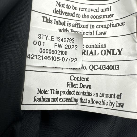 Under Armour Storm Down Vest Women L Black High Neck 1342793 Mid Length - Picture 6 of 9